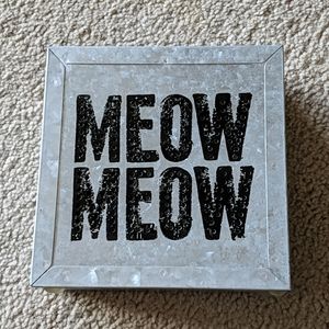 Tin Meow Meow Box